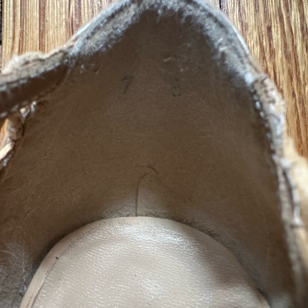 Vintage Stuart Weitzman Woven Leather Flats - Picture 7 of 9